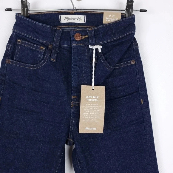 Madewell Curvy High Waist Skinny 23 NWT - Picture 3 of 6
